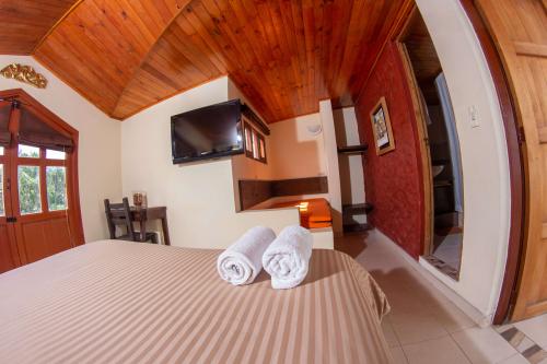 Habitación Suite de hotel Villa de Leyva